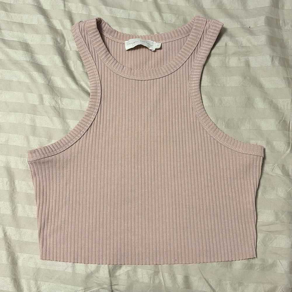 Beige Botany tank top